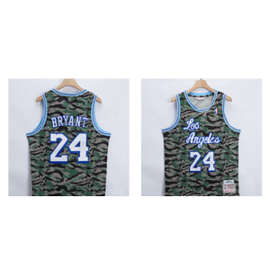 NBA Lakers 24 Kobe Byrant Camo Men Jersey