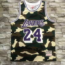 NBA Lakers 24 Kobe Camo Men Jersey