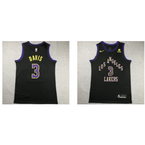NBA Lakers 3 Davis 2023-24 City Nike Men Jersey