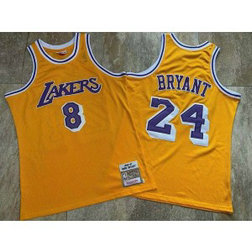 NBA Lakers 8 24 Kobe Bryant Mitchell&Ness Men Jersey