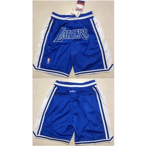 NBA Lakers Blue Shorts (Run Small) 2