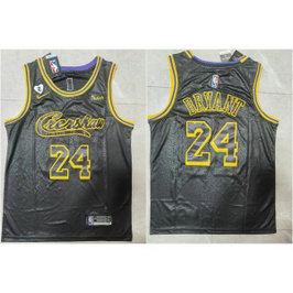 NBA Lakers Crenshaw 24 Kobe Byrant Mamba Men Jersey