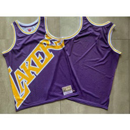 NBA Lakers Mitchell&Ness Big Face Men Jersey