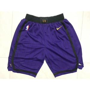NBA Lakers Purple 2018-19 City Edition Nike Swingman Shorts