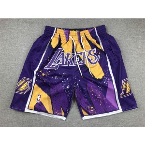 NBA Lakers Purple Just Don Shorts
