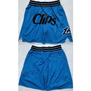 NBA Los Angeles Clippers Blue Shorts (Run Small)