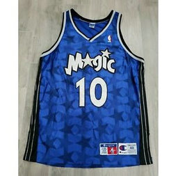NBA Magic 10 Darrell Armstrong Blue Men Jersey