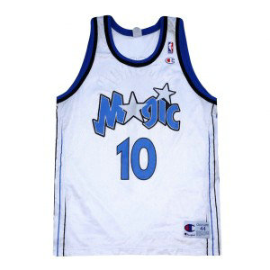 NBA Magic 10 Darrell Armstrong White Men Jersey