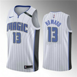 NBA Magic 13 Jett Howard White 2023 Draft Icon Edition Nike Men Jersey