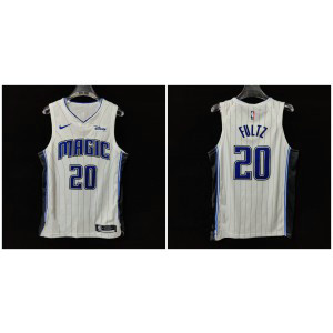 NBA Magic 20 Fultz White AU style Men Jersey
