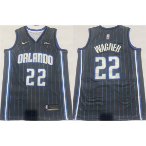 NBA Magic 22 Franz Wagner Black Icon Edition Nike Men Jersey