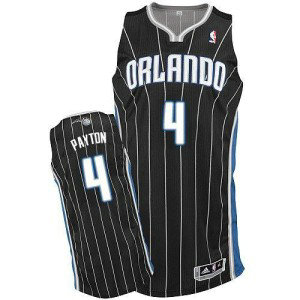 NBA Magic 4 Elfrid Payton Black Revolution 30 Men Jersey