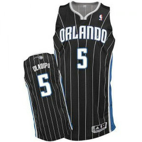NBA Magic 5 Victor Oladipo Black Revolution 30 Men Jersey