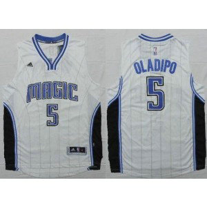 NBA Magic 5 Victor Oladipo White Revolution 30 Men Jersey