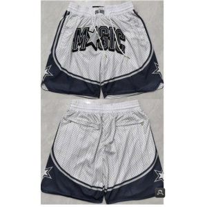 NBA Magic Silver City Edition Shorts(Run Small)