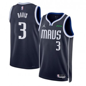 NBA Mavericks 3 Anthony Davis Navy Nike Men Jersey