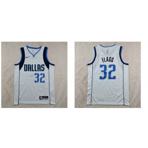 NBA Mavericks 32 Cooper Flagg White Nike Men Jersey