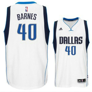 NBA Mavericks 40 Harrison Barnes Swingman White Home Men Jersey