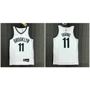 NBA Nets 11 Irving 75th Anniversary Men Jersey 1