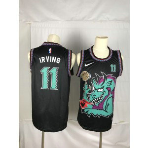 NBA Nets 11 Kyrie Irving Black 2021 Men Jersey