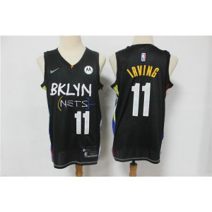 NBA Nets 11 Kyrie Irving Black 2021 New Men Jersey 1