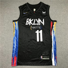 NBA Nets 11 Kyrie Irving Black 2021 New Men Jersey