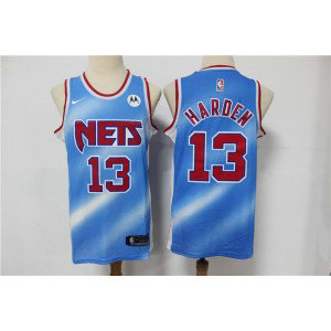 NBA Nets 13 James Harden 2021 New Men Jersey