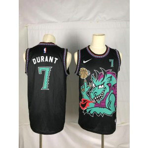 NBA Nets 7 Kevin Durant 2021 Black Men Jersey