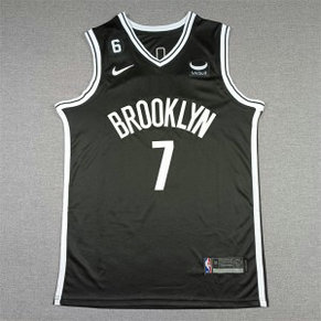 NBA Nets 7 Kevin Durant Black 2022-23 New Men Jersey