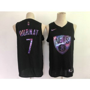 NBA Nets 7 Kevin Durant Black Crucial Catch Nike Men Jersey