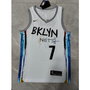 NBA Nets 7 Kevin Durant White 2022-23 New Nike Men Jersey