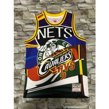 NBA Nets Mitchell & Ness Big Face Men Jersey
