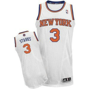 NBA New York Knicks 3 Starks White Men Jersey