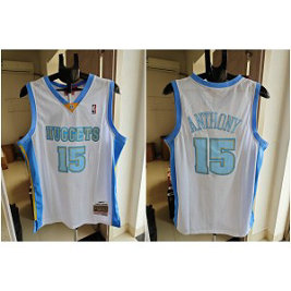 NBA Nuggets 15 Nikola Jokic White New Men Jersey