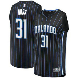 NBA Orlando Magic 31 Terrence Ross Black Men Jersey