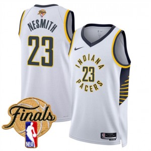 NBA Pacers 23 Aaron Nesmith White 2025 Finals Association Edition Nike Men Jersey