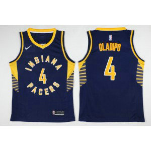 NBA Pacers 4 Victor Oladipo Navy Nike Men Jersey