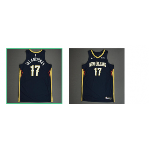 NBA Pelicans 17 Jonas Valanciūnas AU Style Men Jersey