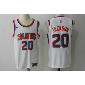 NBA Phoenix Suns 20 Josh Jackson White Nike Men Jersey