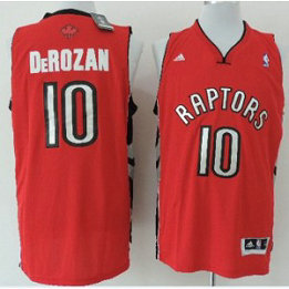 NBA Raptors 10 DeMar DeRozan Red Revolution 30 Men Jersey 1