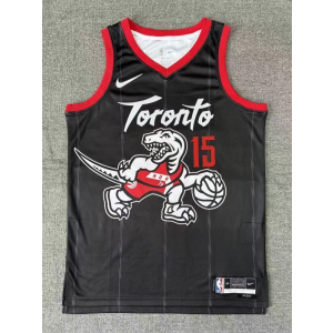 NBA Raptors 15 Vince Carter Black 2025 City Nike Men Jersey
