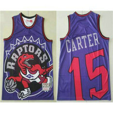 NBA Raptors 15 Vince Carter Mitchell&Ness Big Face Men Jersey