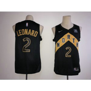 NBA Raptors 2 Kawhi Leonard Black City Edition Nike Men Jersey