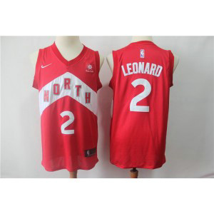 NBA Raptors 2 Kawhi Leonard Red Earned Edition Nike Men Jersey