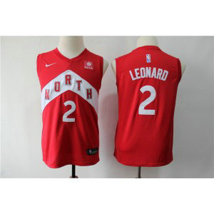 NBA Raptors 2 Kawhi Leonard Red Earned Edition Nike Youth Jersey