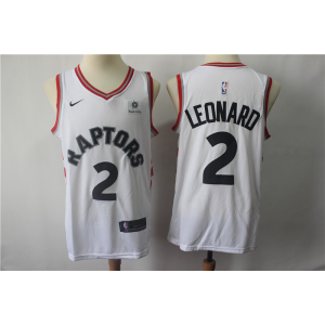 NBA Raptors 2 Kawhi Leonard White Nike Men Jersey