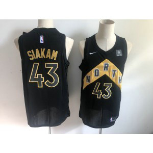 NBA Raptors 43 Pascal Siakam Black Cit Edition Nike Men Jersey