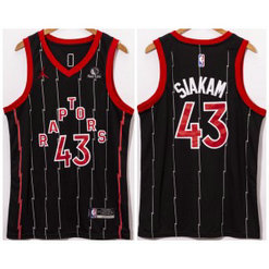 NBA Raptors 43 Pascal Siakam Black City Edition Nike Men Jersey