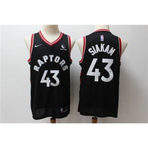 NBA Raptors 43 Pascal Siakam Black Nike Men Jersey 1