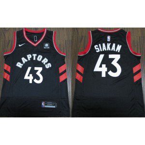 NBA Raptors 43 Pascal Siakam Black Nike Men Jersey
